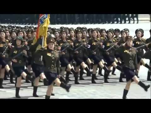  North Korean marching