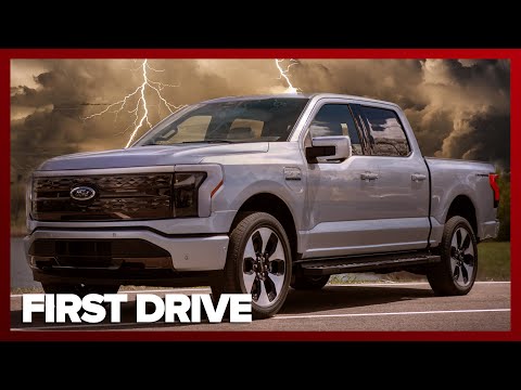 We Ride in the Ford F-150 Lightning 