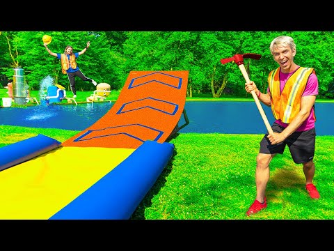 This Has NEVER Been Built Before...(Getting Ready for a World Record WaterSlide 