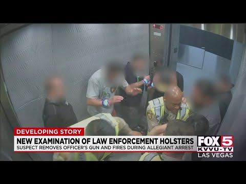Las Vegas police shooting sparks questions on holster safety