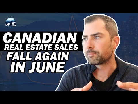 Canadian Real Estate Sales Fall Again In June