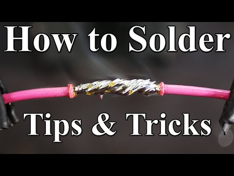 How to Solder Wires Together 