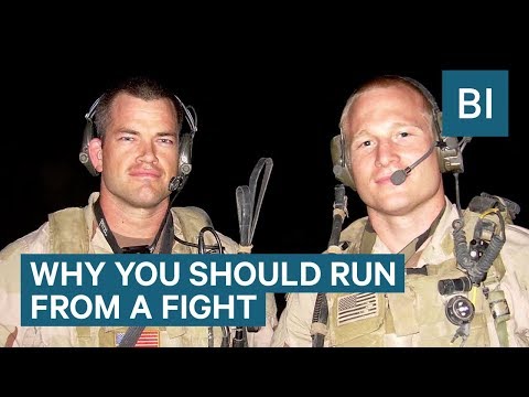 A Former Navy SEAL Commander Says The Best Defense Is To Run