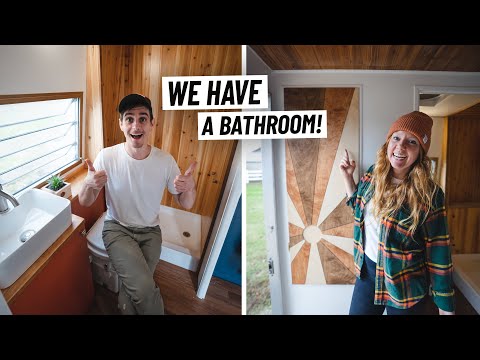  RV Renovation Finishing Our Bathroom Preparing For Our FIRST TRIP