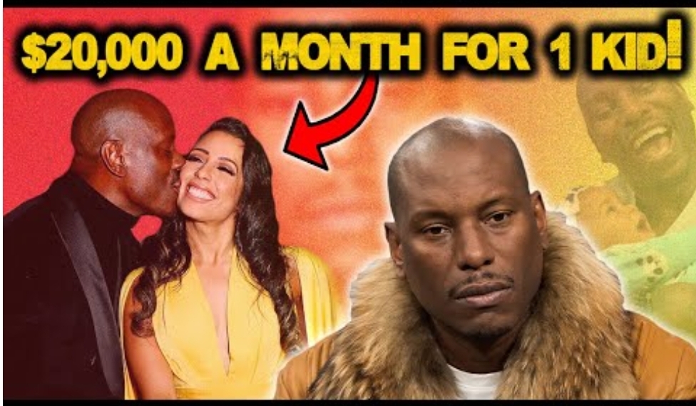 Tyrese Gibsons Estranged Wife Wants 20000 A MONTH In Child Support For 1 Kid PLUS LEGAL FEES