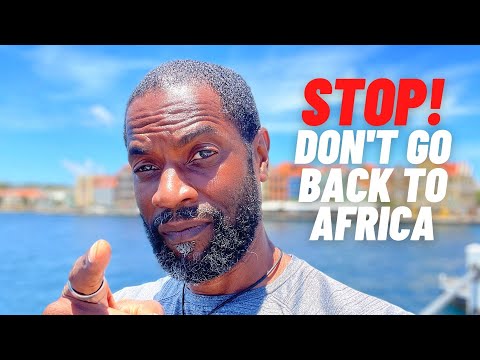 Why you should not go to Africa a hard lesson learned to return to America Canada UK
